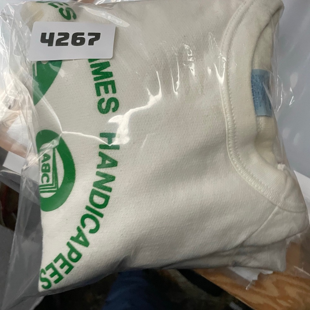 Vintage Nature Canada Raglan Sweatshirt Unisex Small White 80s - Picture 8 of 8
